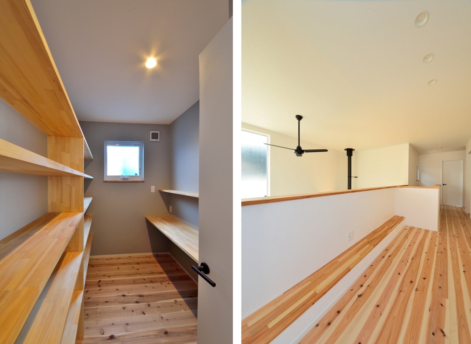 薪ストーブの家