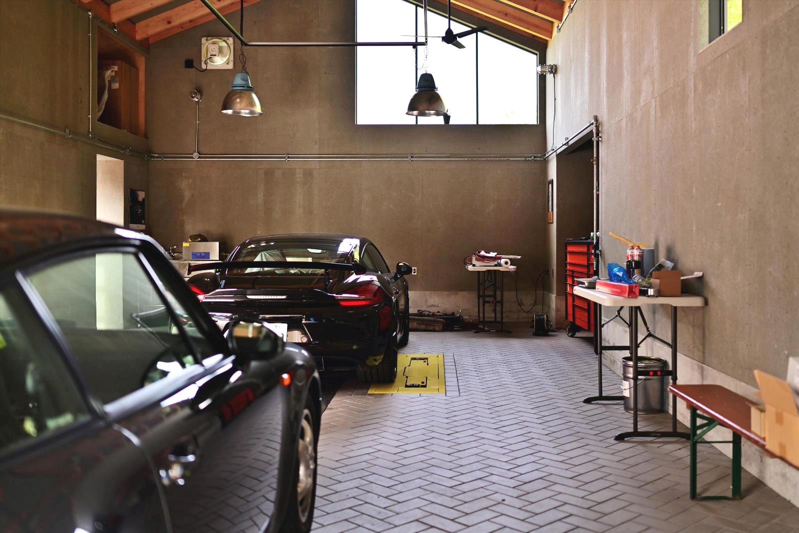 H’s garage